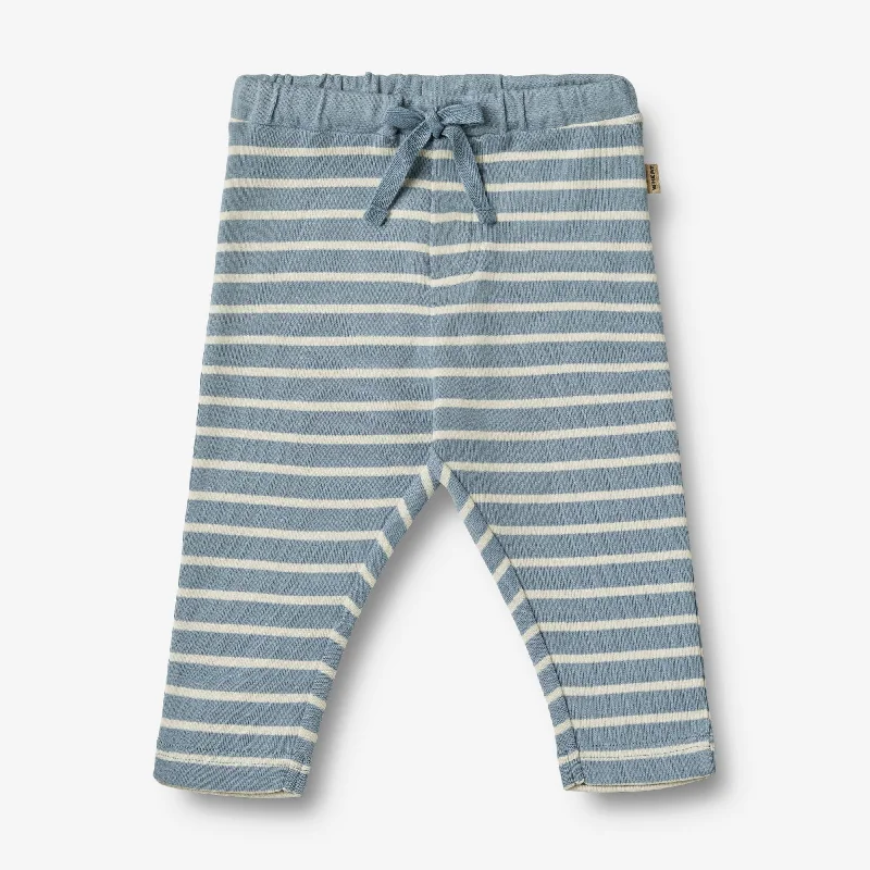 Jersey Pants Manfred | Baby - ashley blue stripe