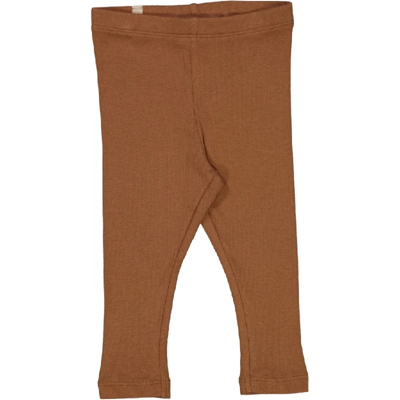 Rib Leggings - acorn