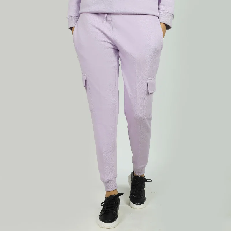 Women's Cargo Trouser - Lilac