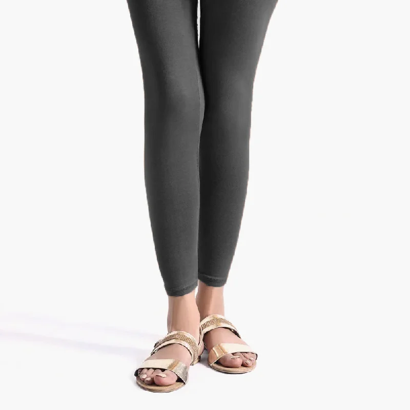 Women's Plain Tight - Dark Grey