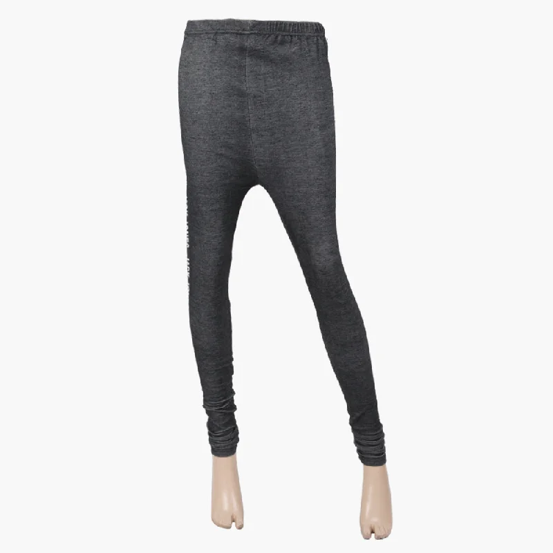 Women's Denim Tights - Black