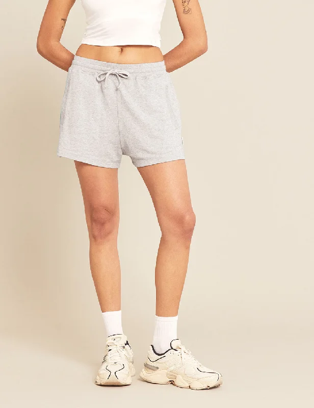 Women's Weekend Sweat Shorts - Grey Marl