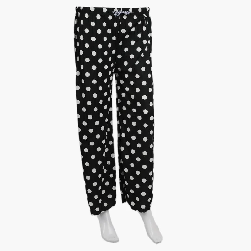 Women's Fancy Trouser - Black