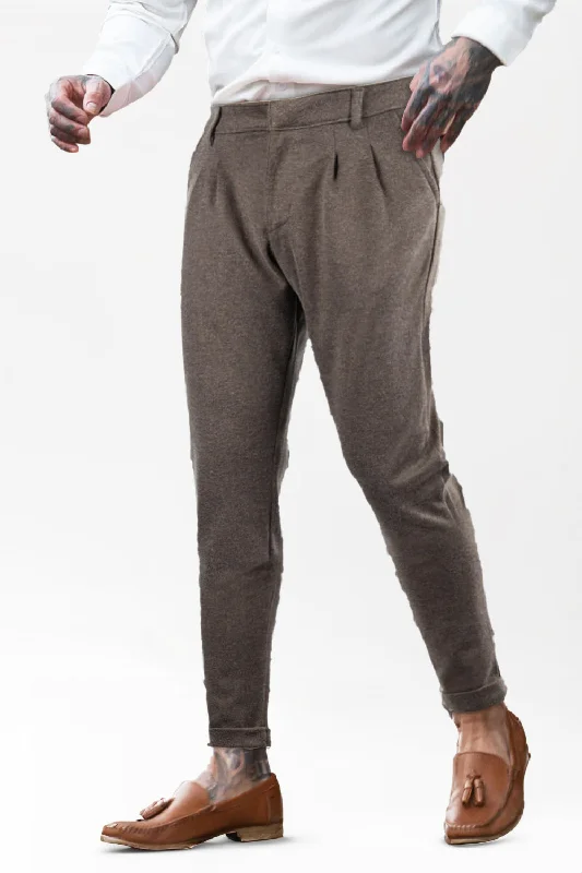 Mens Relaxed Pant - Brown