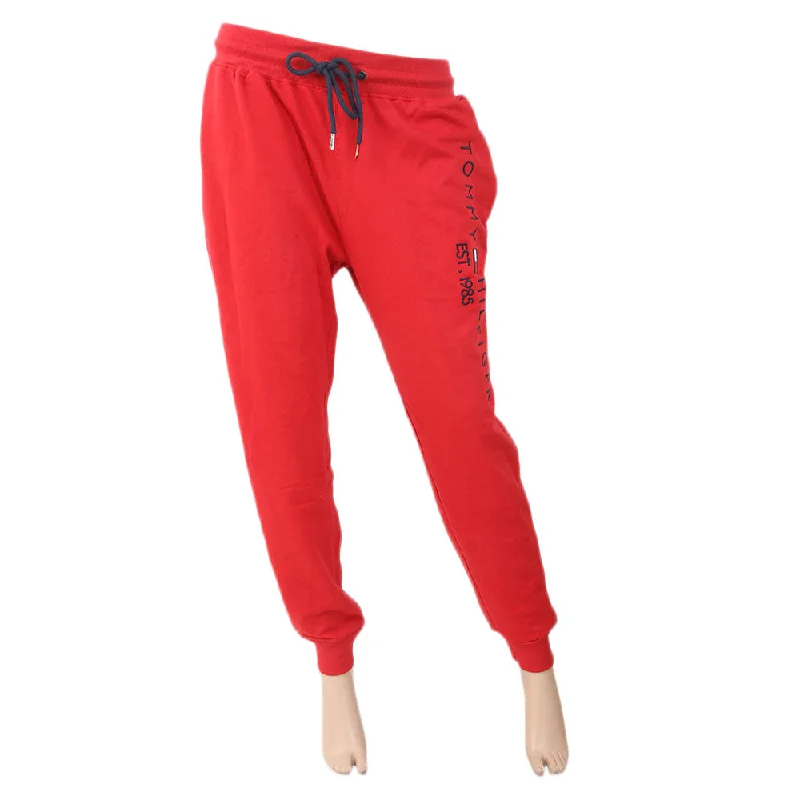 Women's Fancy Trouser - Red