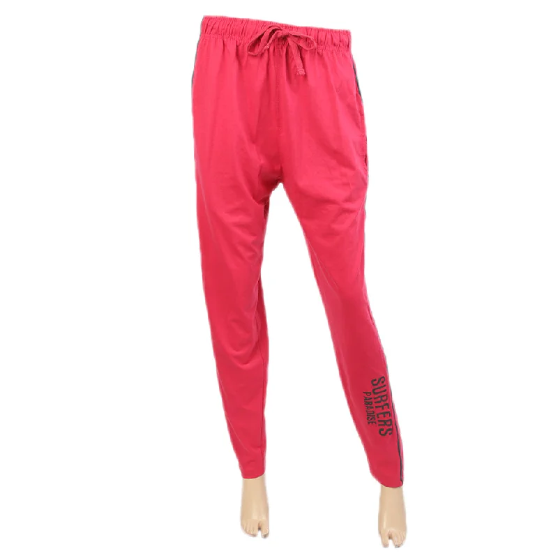 Women's Trouser - Dark Pink