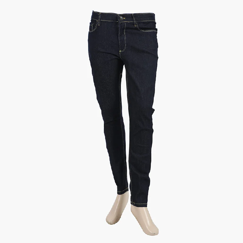 Women's Basic Denim Pant - Dark Blue