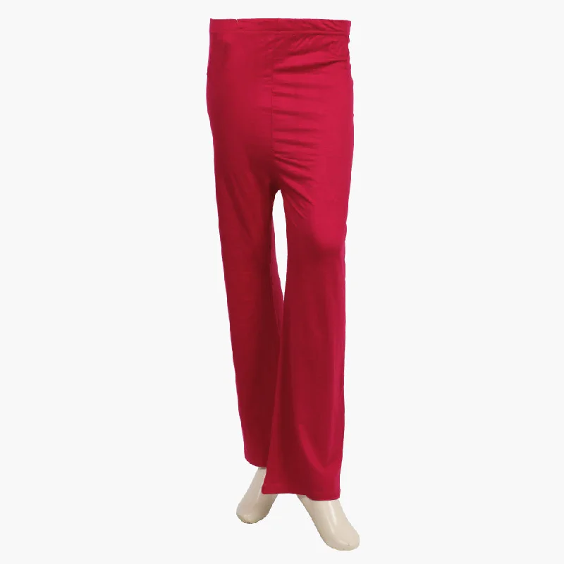 Women's Plain Flapper - Maroon