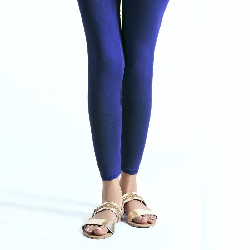 Women's Plain Tights - Navy Blue