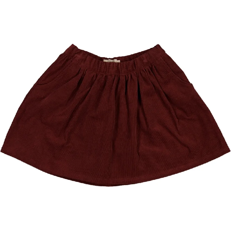 Skirt Catty - maroon