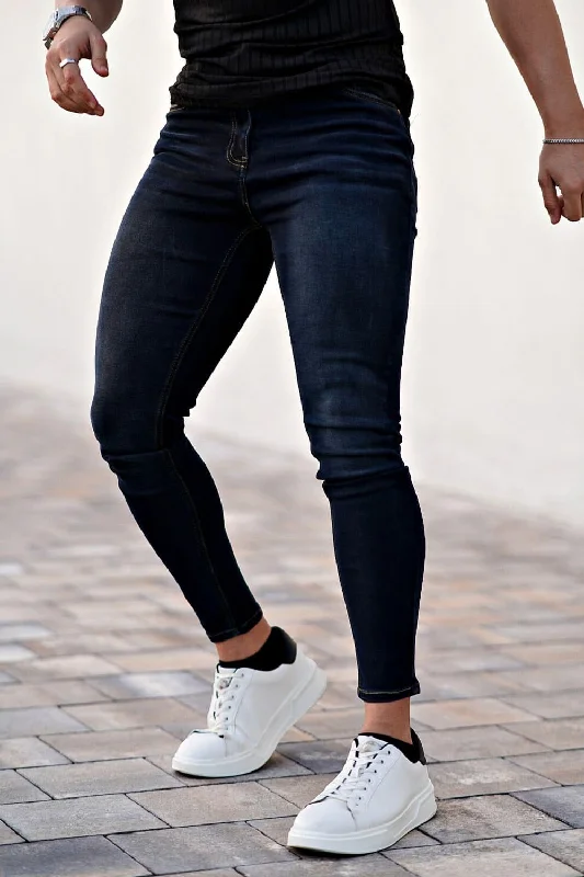 GT5 Relaxed Skinny Jean - Black And Blue