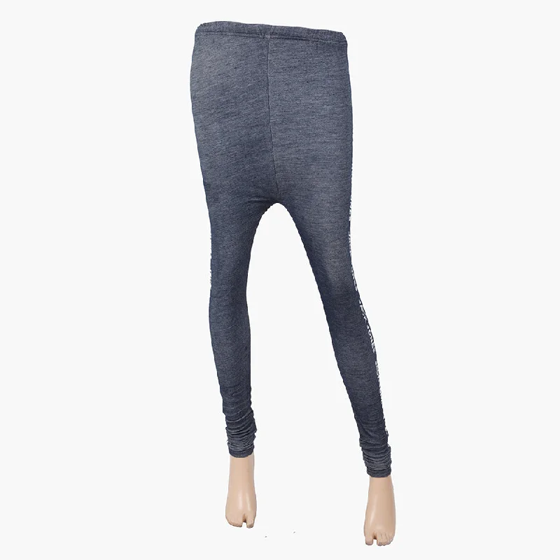 Women's Denim Tights - Blue