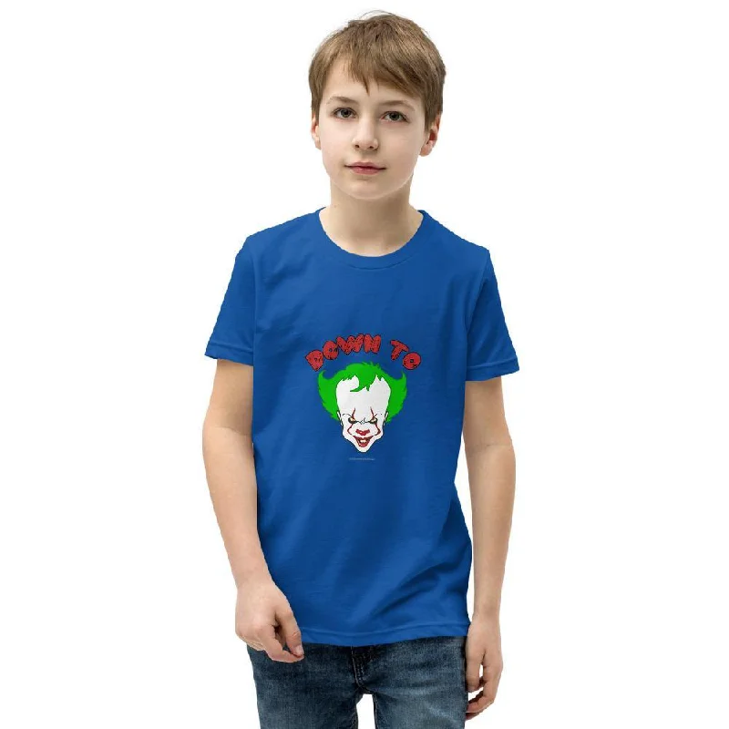 Down To Clown - Youth Short Sleeve T-Shirt