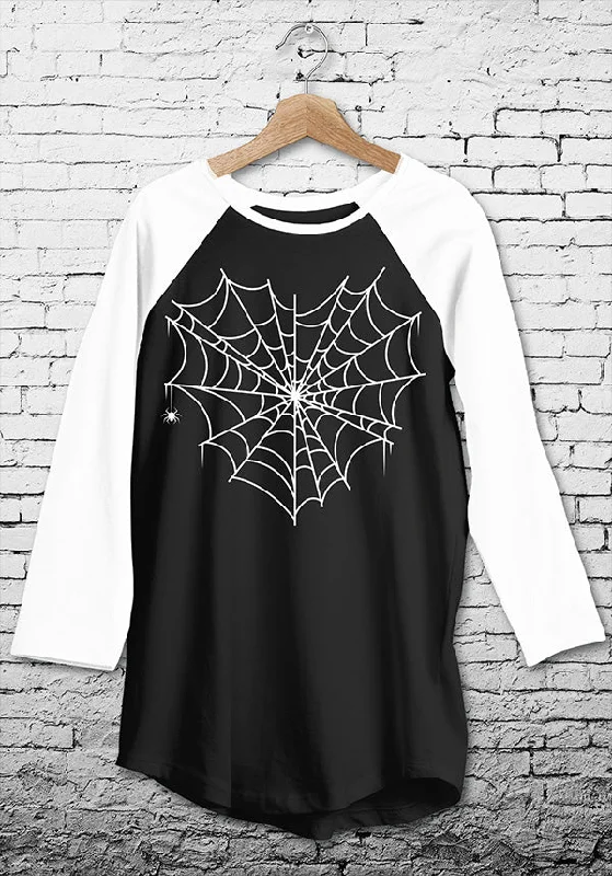 Widow's Heart [Black] | RAGLAN T-SHIRT