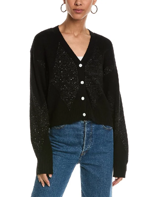 Brodie Cashmere Miriam Sequin Cardigan