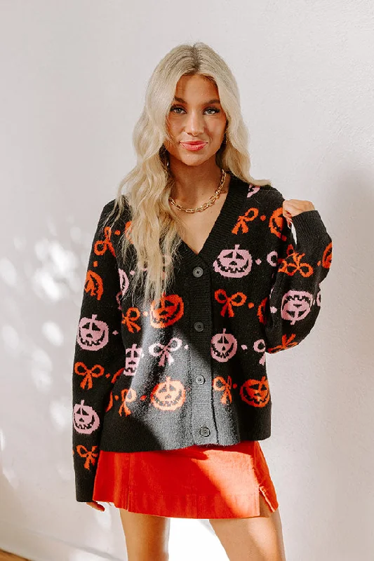 Pumpkin Patch Pretty Knit Cardigan