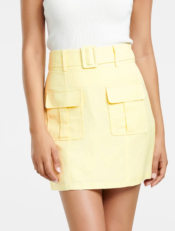 Sadie Utility Mini Skirt