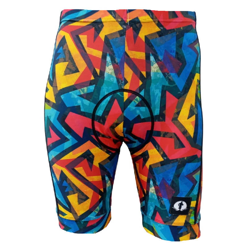 Funky Cycling Shorts - Colour Foil