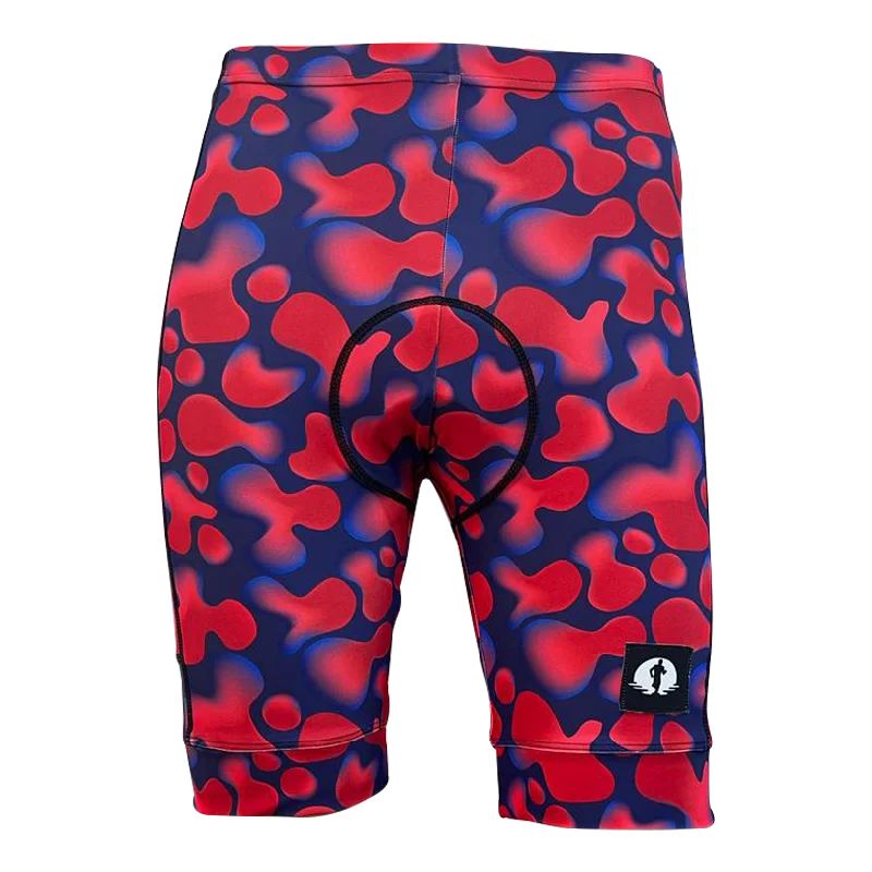 Funky Cycling Shorts - Lava