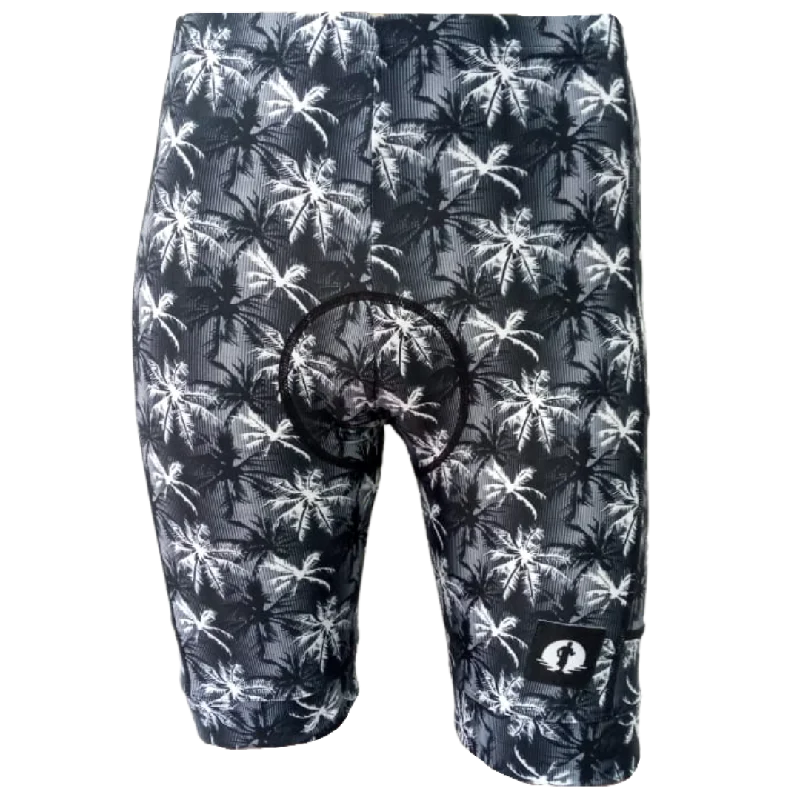 Funky Cycling Shorts - Palm Shadows