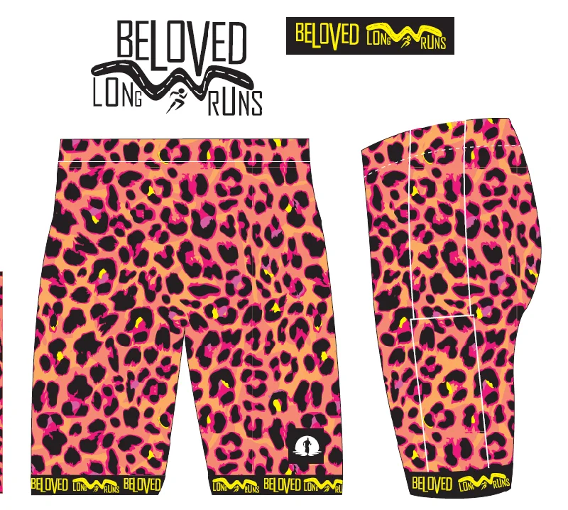 High Waist Funky Pants - Beloved Long Runs -Wildlife