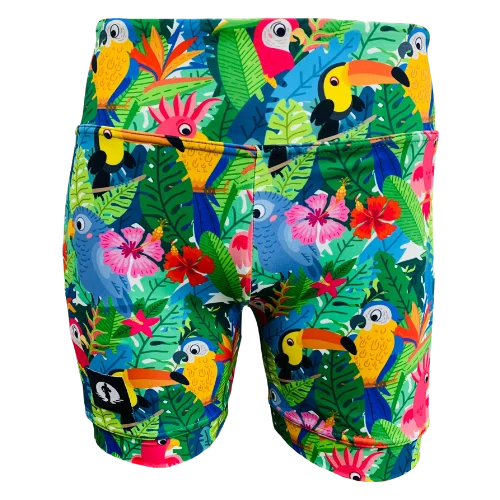 High Waist Funky Pants - Fowl Play