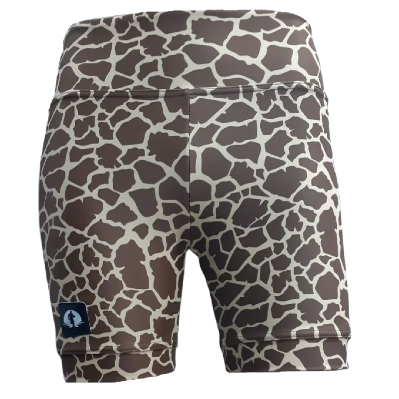 High Waist Funky Pants - Giraffe