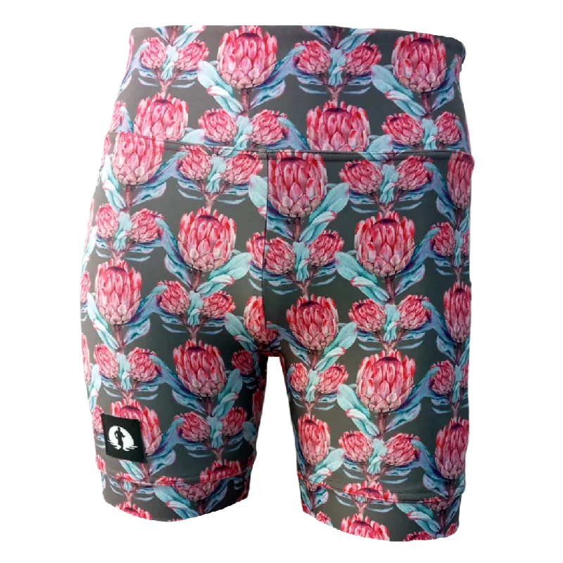 High Waist Funky Pants - Pink Protea