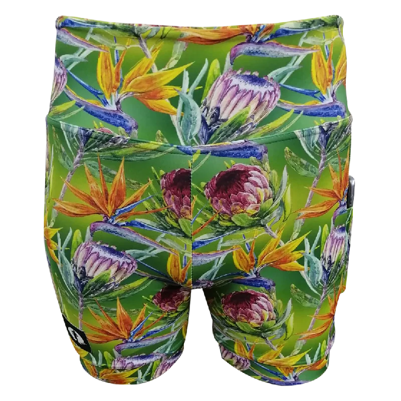 High Waist Funky Pants - Protea