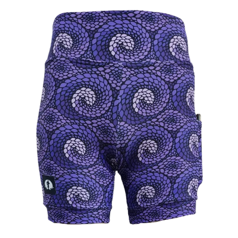 High Waist Funky Pants - Purple People Eater