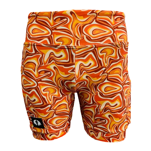 High Waist Funky Pants - Twisted Trails