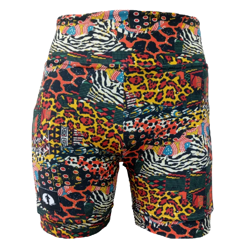 High Waist Funky Pants - Wild