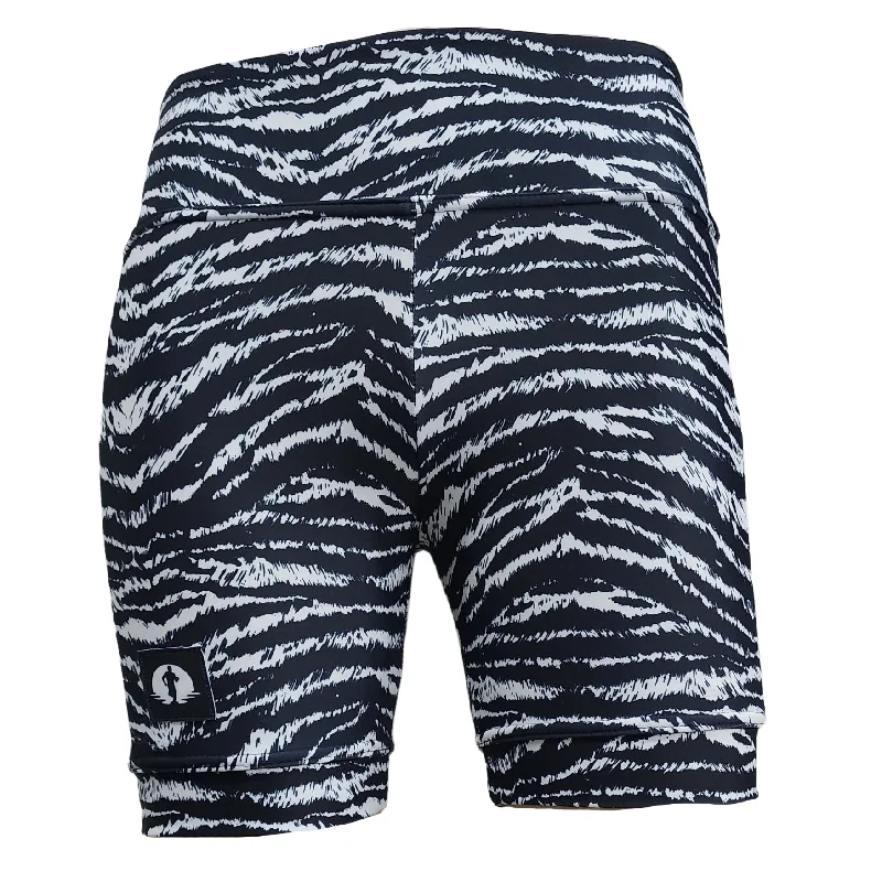 High Waist Funky Pants - Zebra