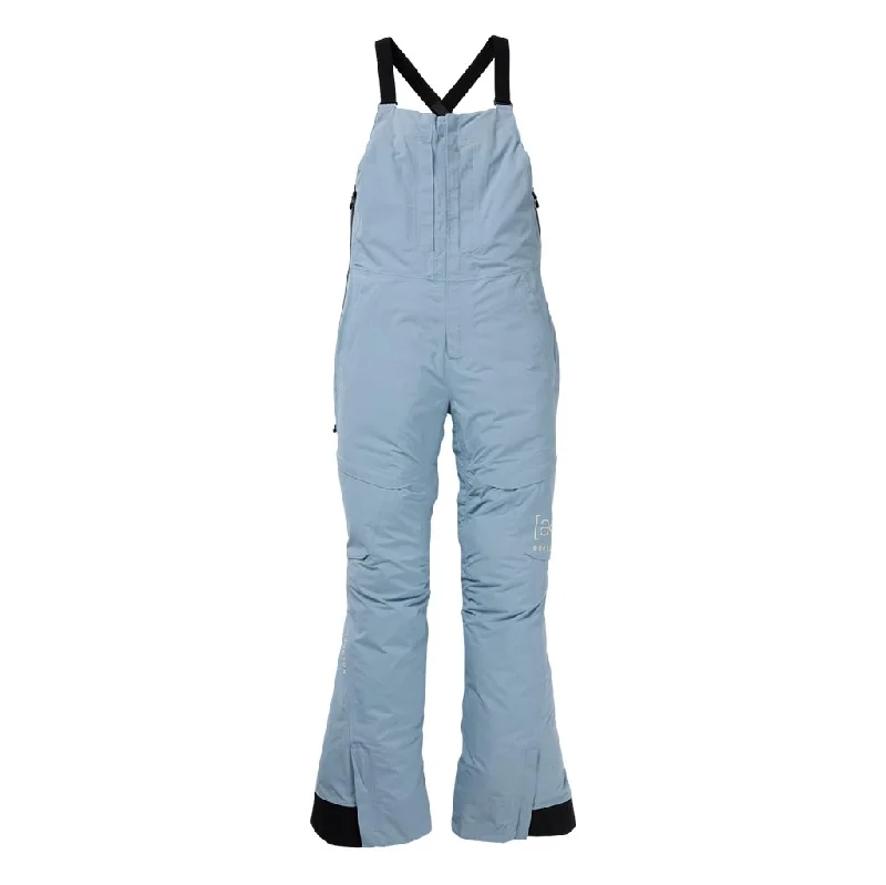 Burton 2025 Short Womens AK Kimmy 2L Bib Pant - Dusty Blue