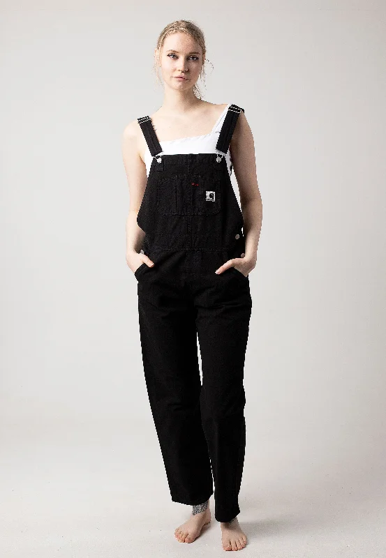 Carhartt WIP - W' Bib Overall Straight Black - Dungarees