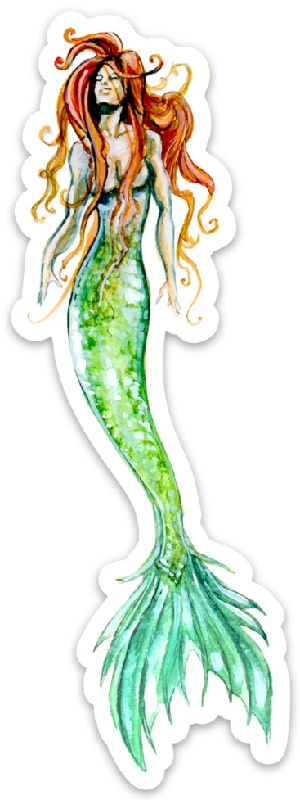 Emerald Mermaid Sticker