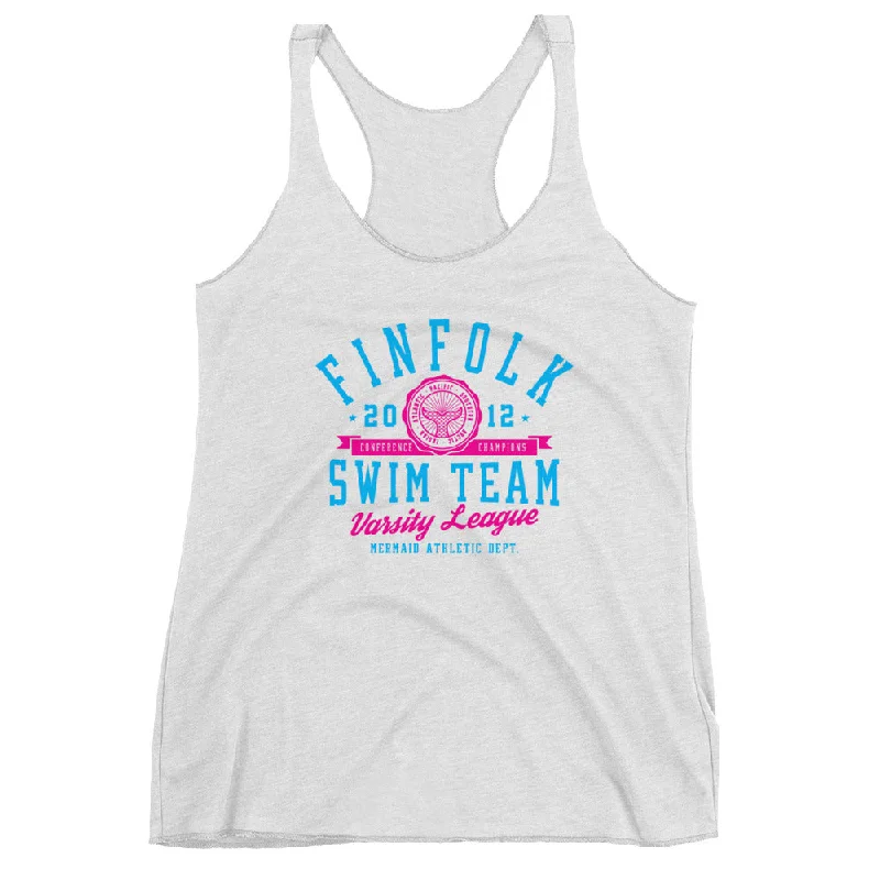 Finfolk Swim Team Racerback Tank