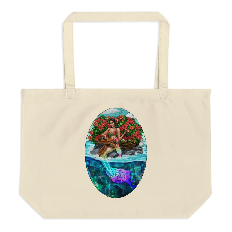 Guardian Mermaid Large Tote