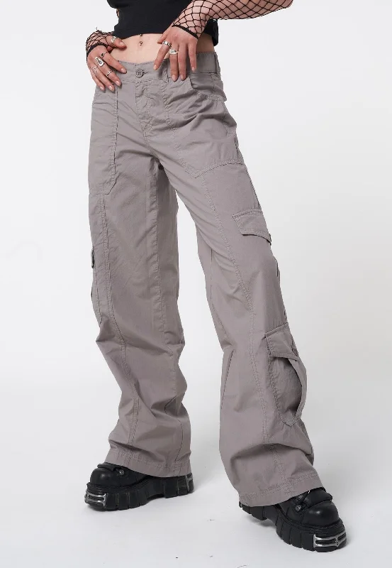 Minga London - Cleo Y2K Cargo Grey - Pants