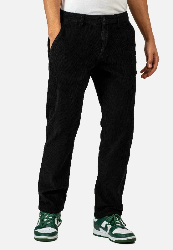 REELL - Regular Flex Chino Black Cord - Pants