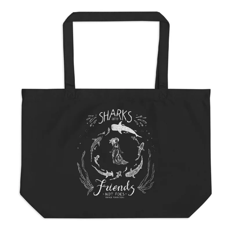 Shark Friends Large Tote