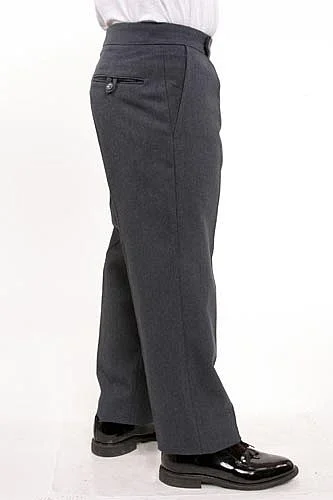 Vintage British Wool Gabardine Trousers