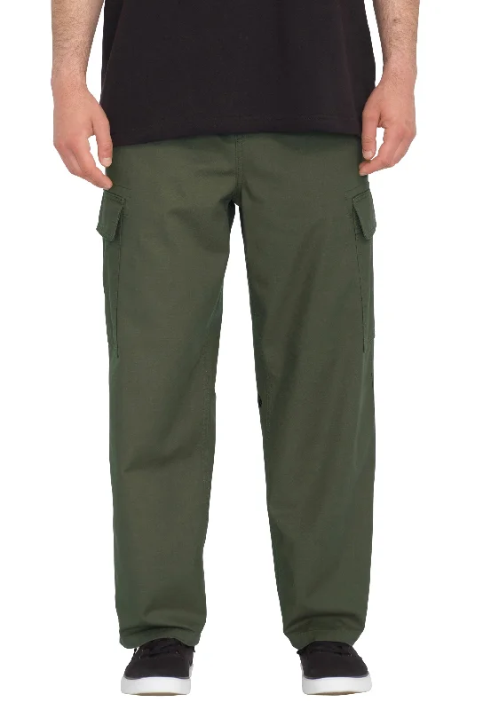 Volcom - Billow Tapered Elastic Waist Cargo Squadron Green - Pants